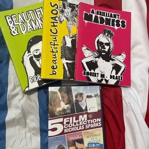 R.M Drake poetry books set of 3 plus Movie